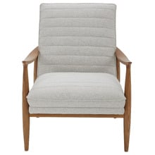 Stone Aldric Armchair & Ottoman Set